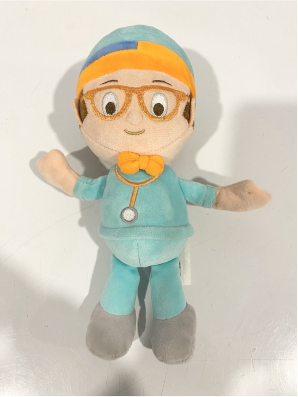 Blippi Talking Doctor Plush 10” 2022 Educational Toy Works Tested